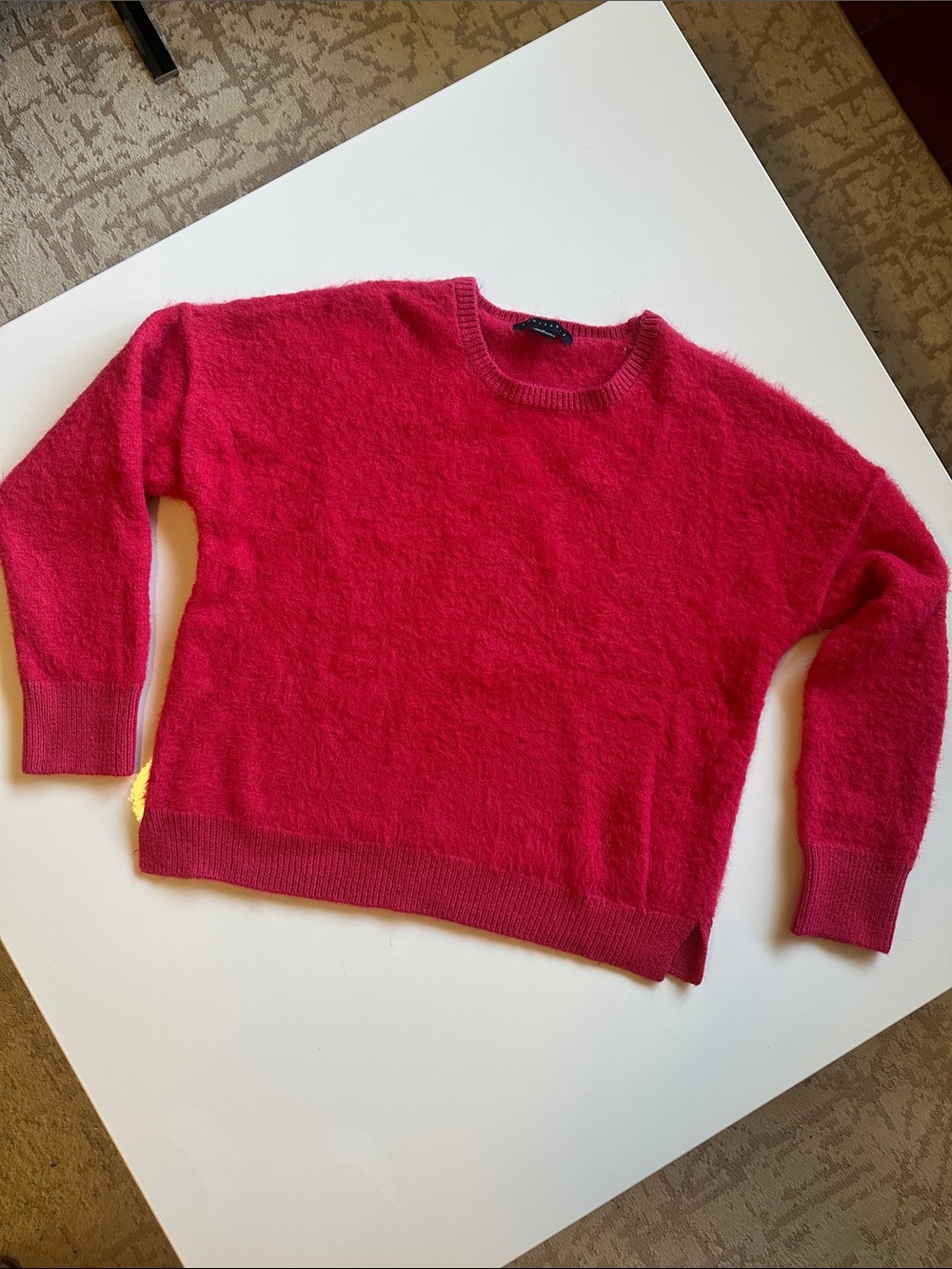 Sanctuary Cozy Crewneck Sweater in Red